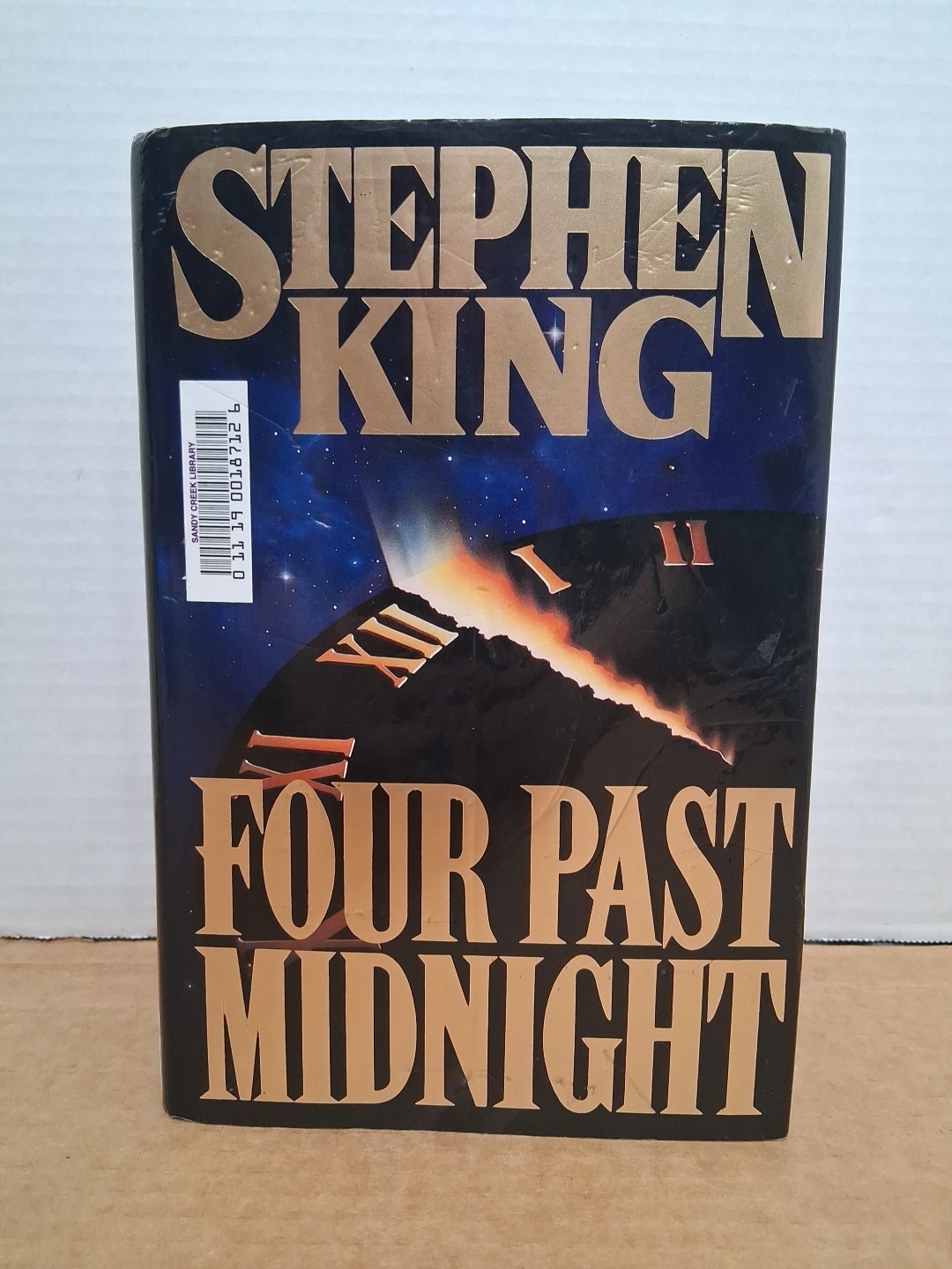 Stephen King’s 1990s – Four Past Midnight -Hardcover Dust Jacket Library Discard