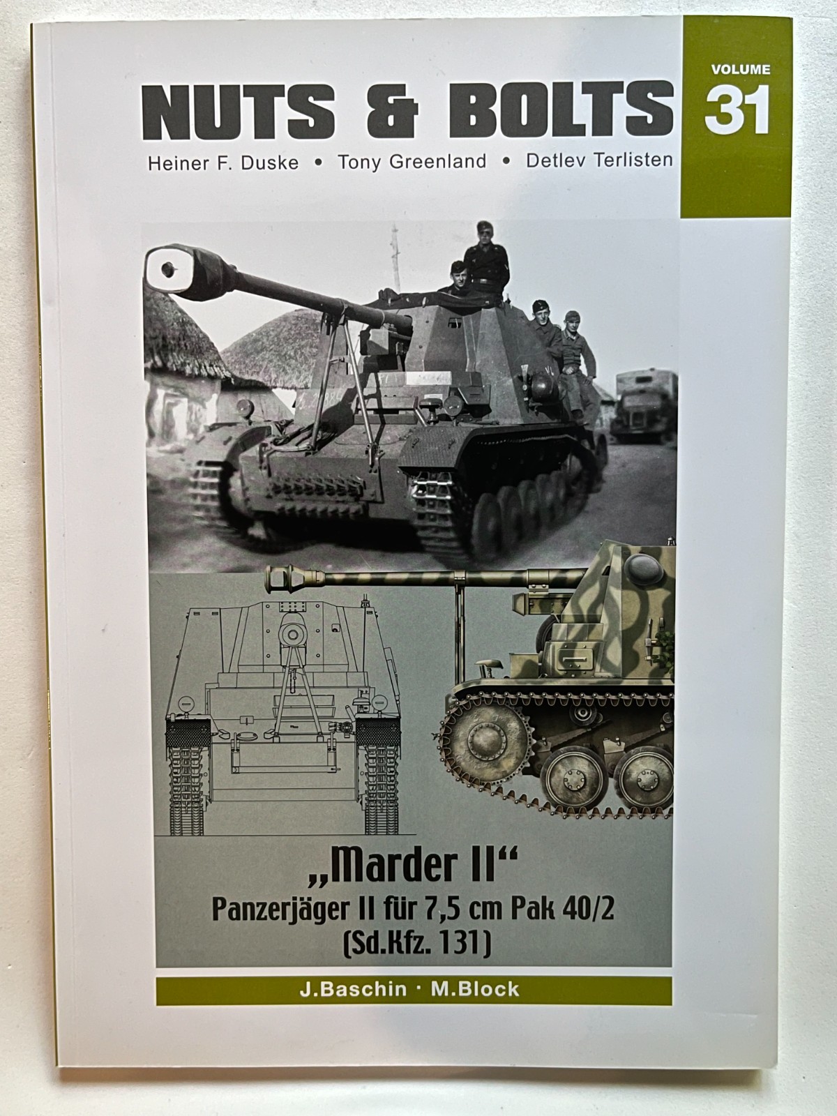 Nuts & Bolts Vol.31: Marder II, Panzerjager II Fur 7.5cm Pak 40/2 (SdKfz.131)
