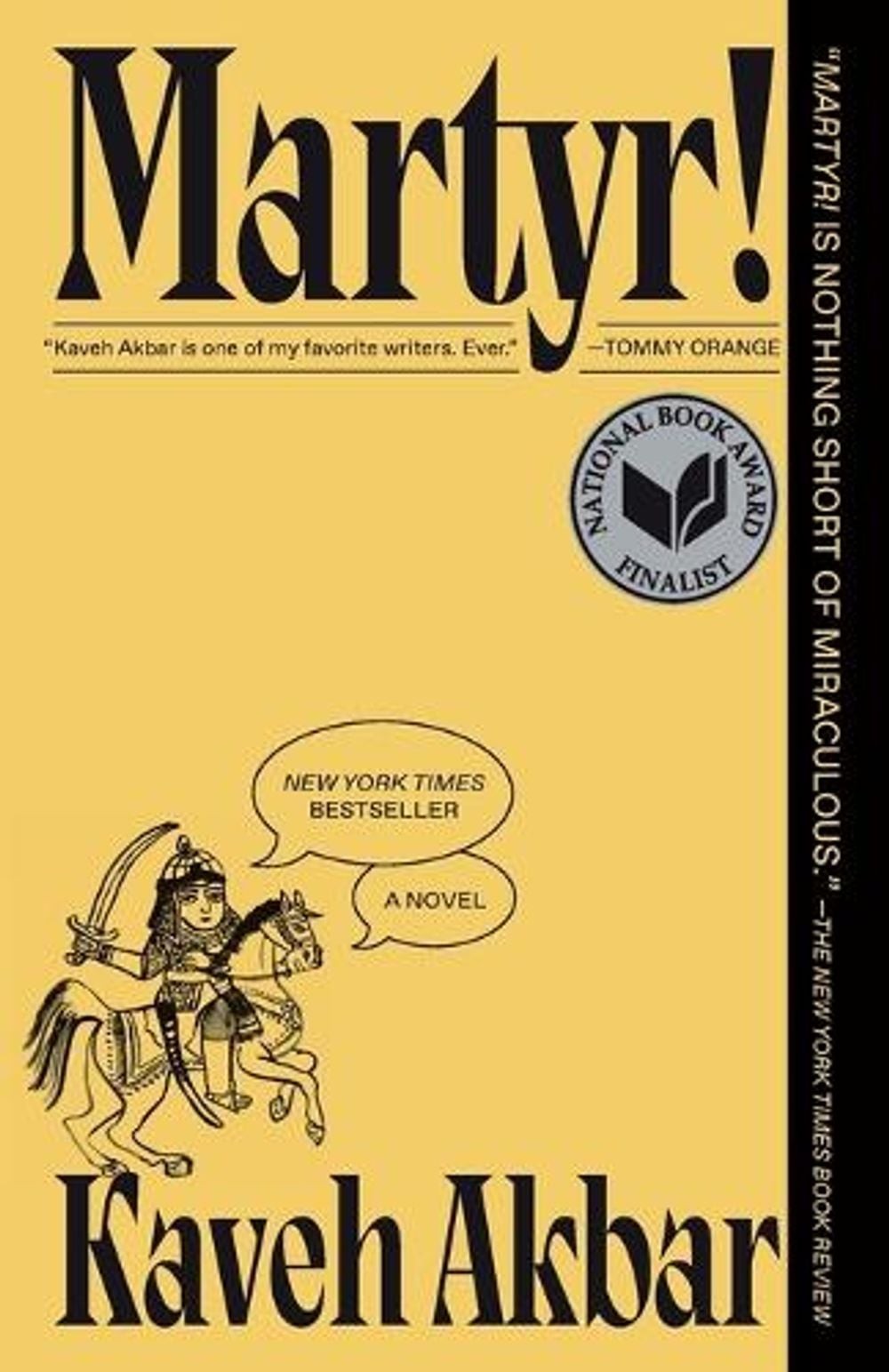 Martyr! (National Book Award Finalist): A Novel by Kaveh Akbar (English) Paperba