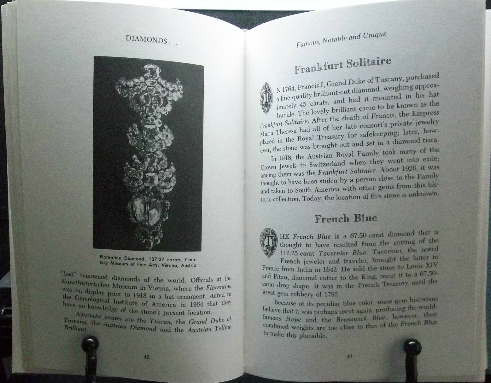 Diamonds…Famous, Notable, and Unique by R. A. P. Gaal and L. L. Copeland…