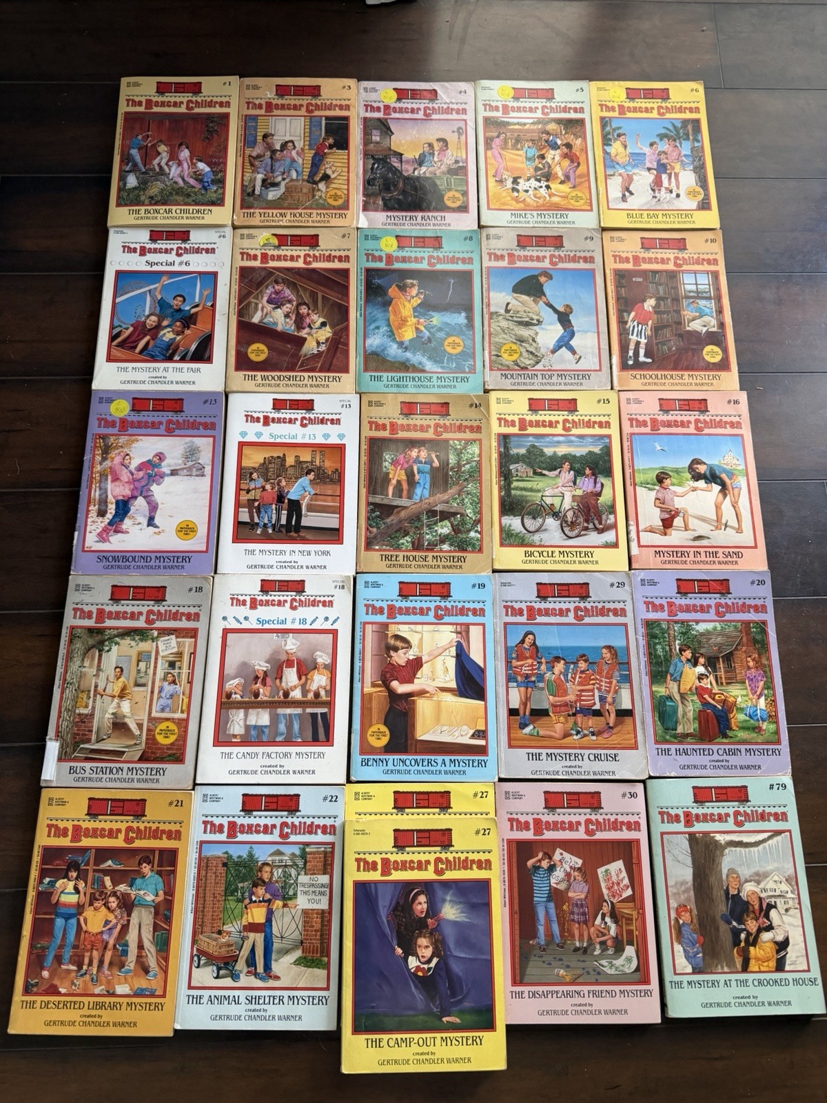 The Boxcar Children Lot Of (26) Books By Gertrude Chandler Warner