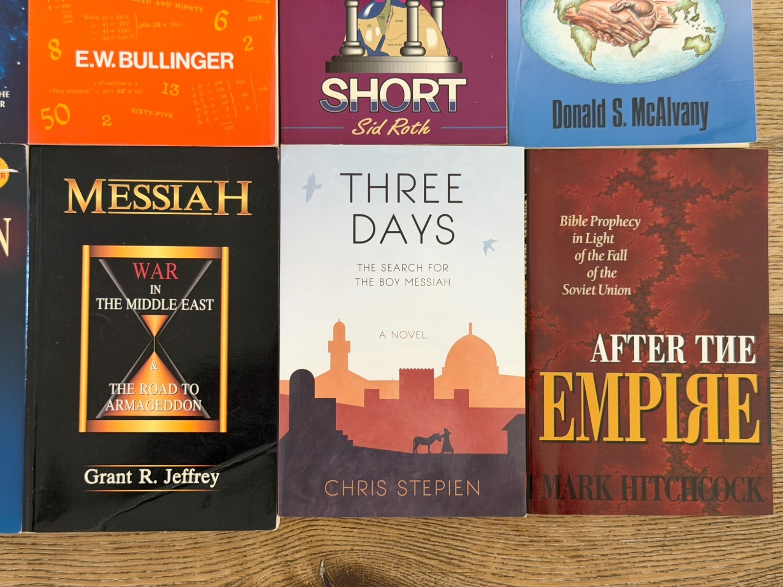 Christian Bible Prophecy End Times Book Lot of 10 Hal Lindsey Grant Jeffrey