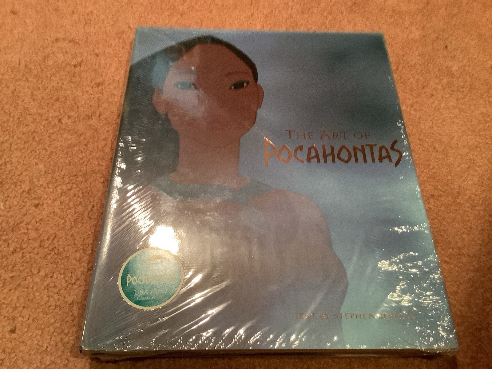 The Art of Pocahontas Disney Book