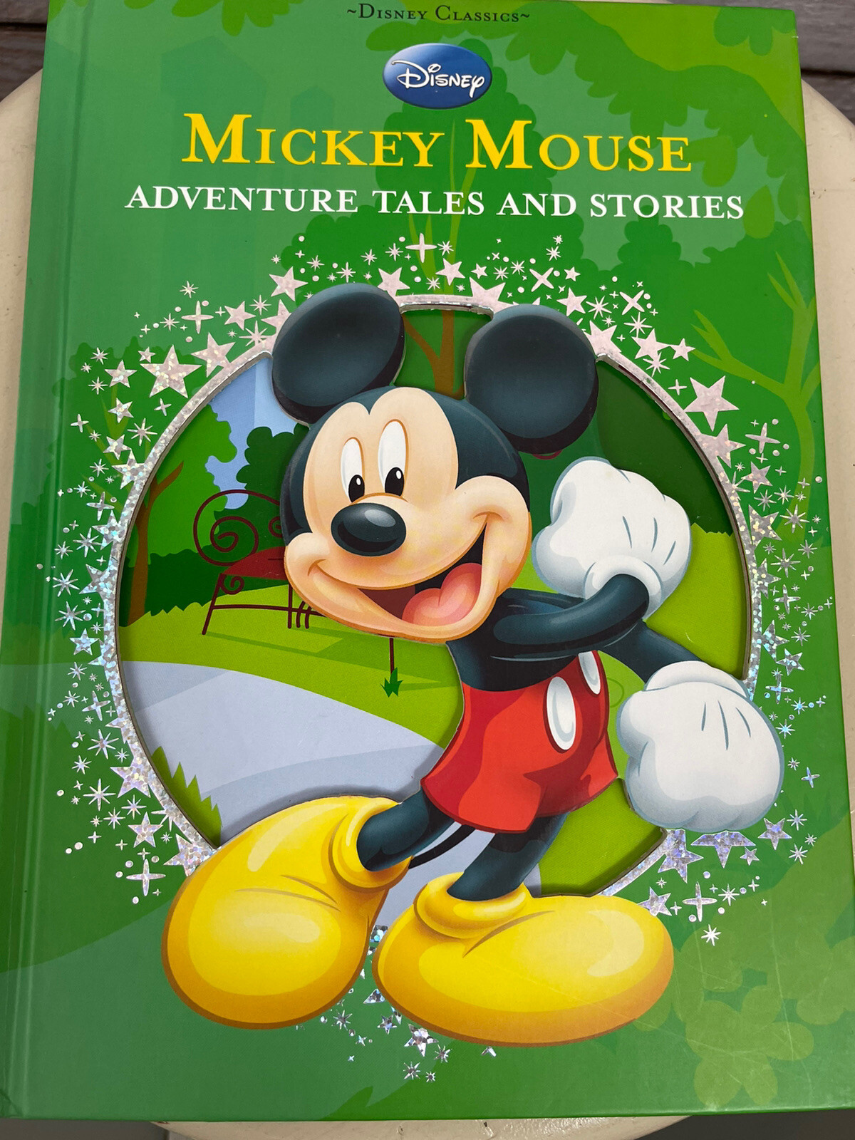 Disney Classics Mickey Mouse Adventure Tales and Stores Hardcover Book 68 Pages