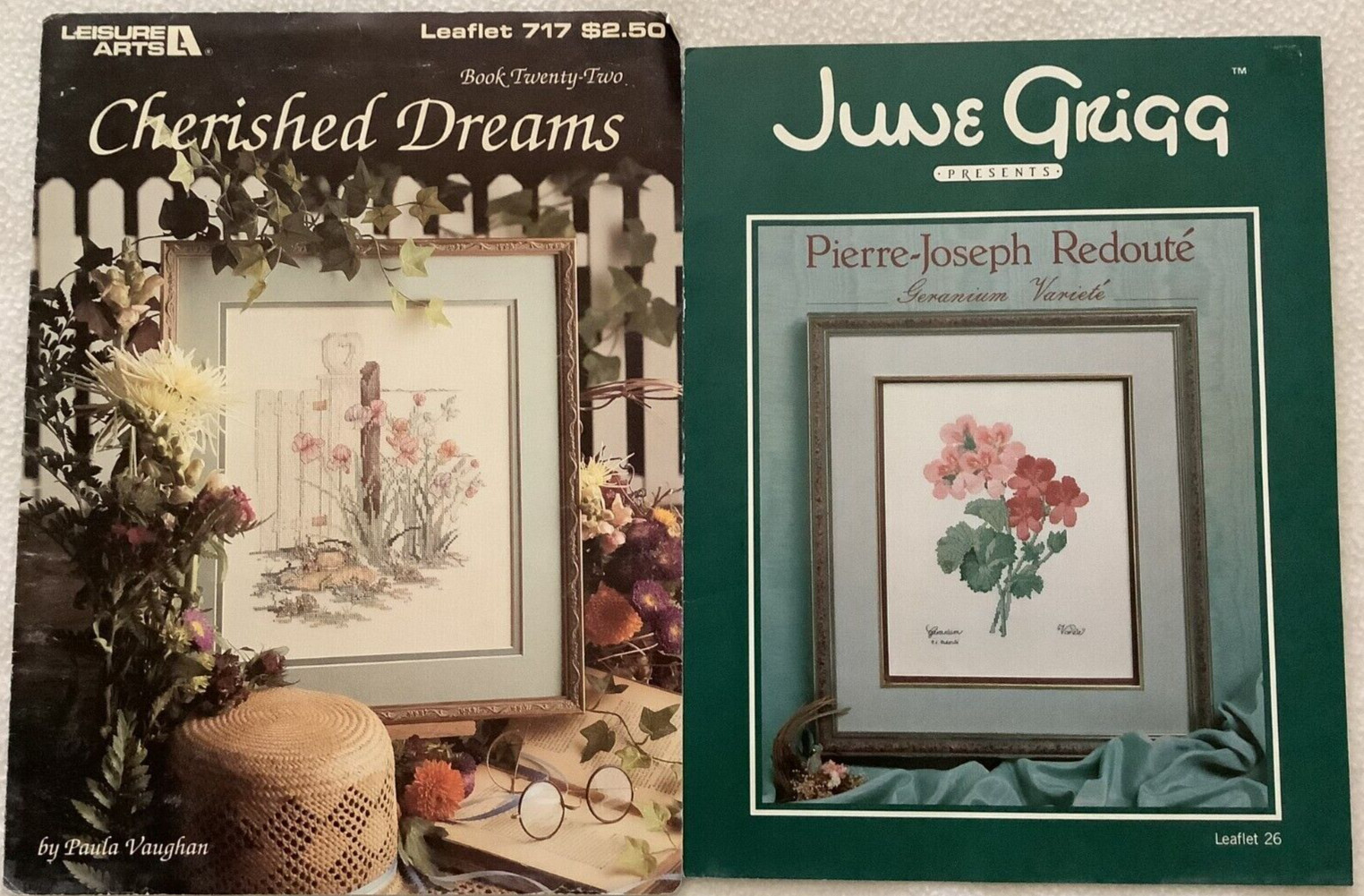 June Grigg’s Pierre-Joseph Redoute & Cherished Dreams Leaflet 717, Paula Vaughan