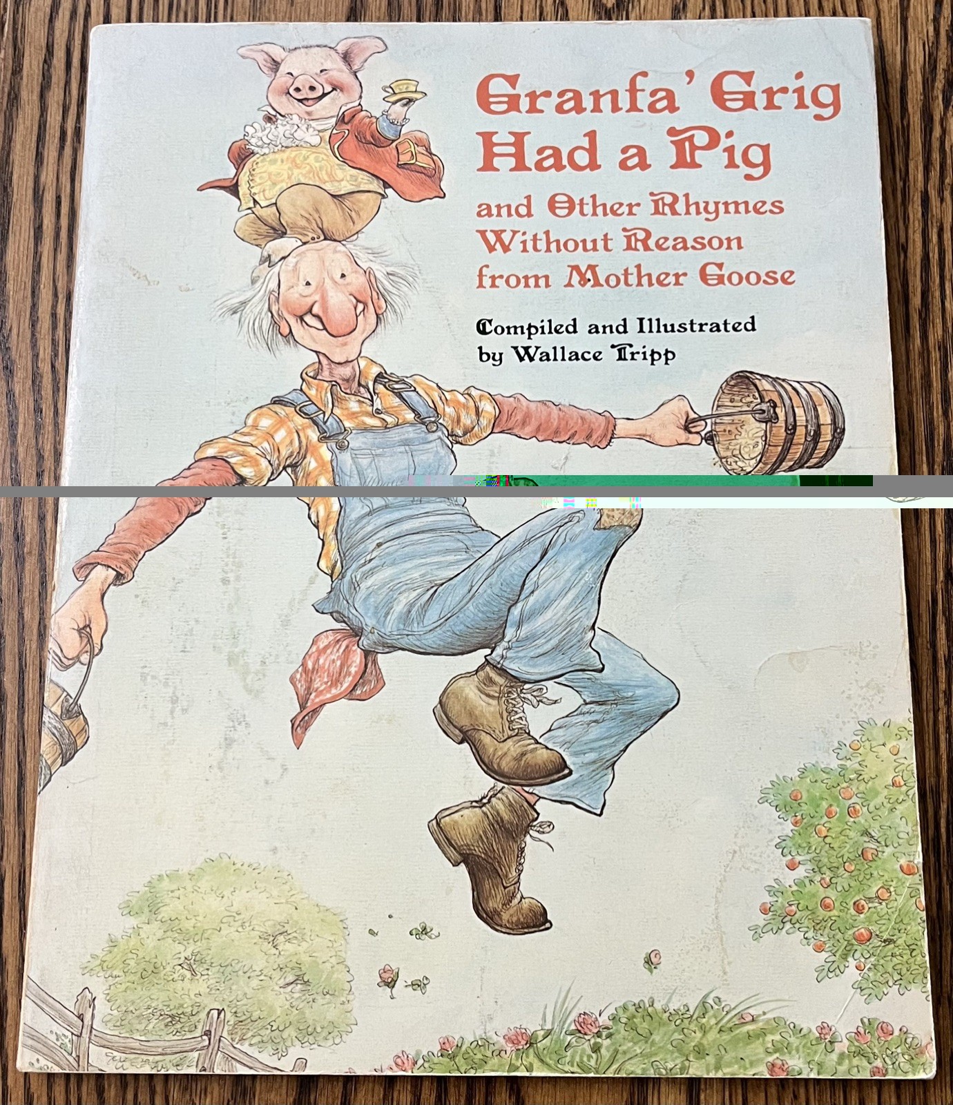 GRANFA’ GRIG HAD A PIG AND OTHER RHYMES WITHOUT REASON : Wallace Tripp : vintage