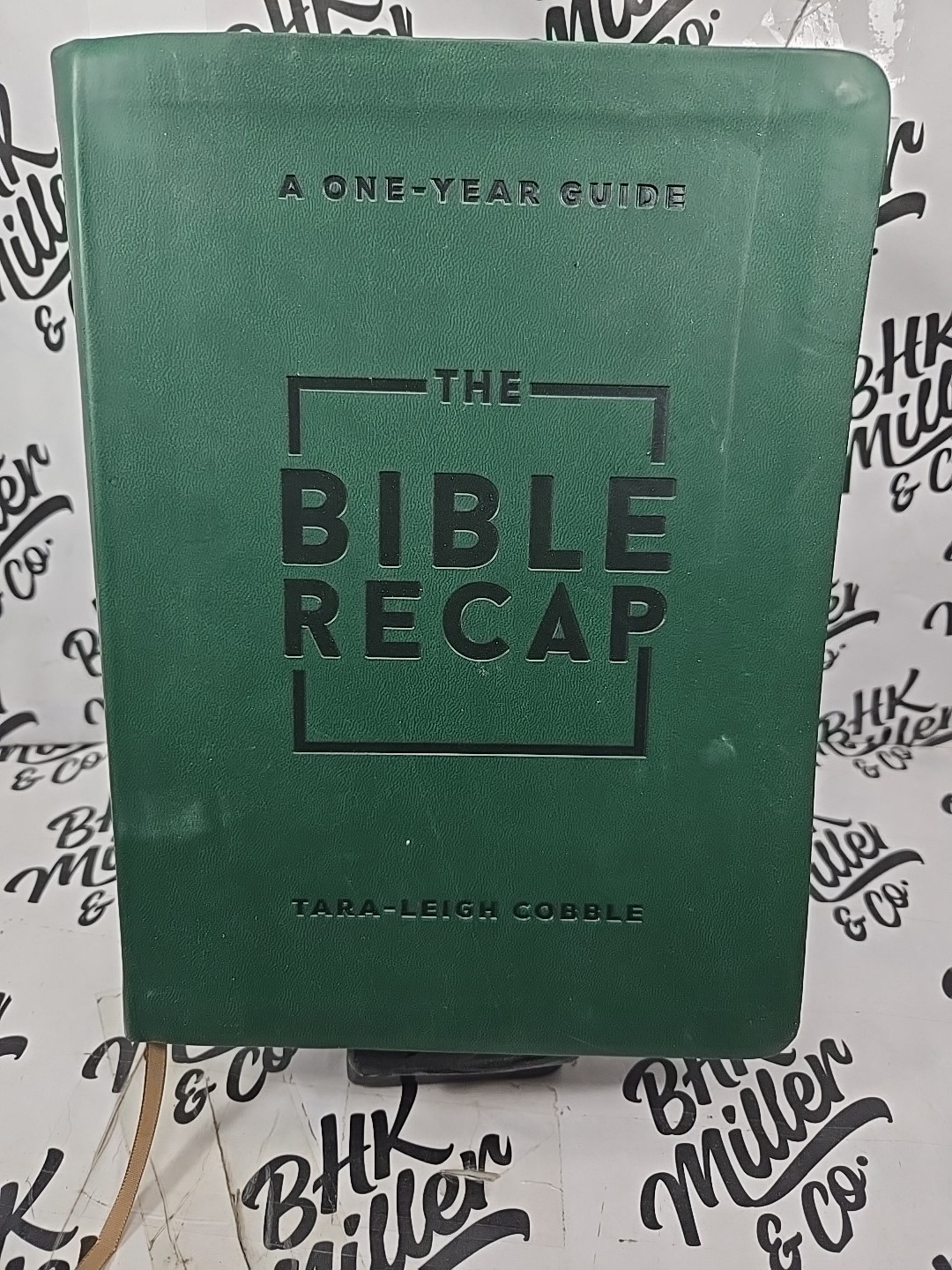 Bible Recap Deluxe Edition Forest Green Imitation Leather Tara-Leigh Cobble