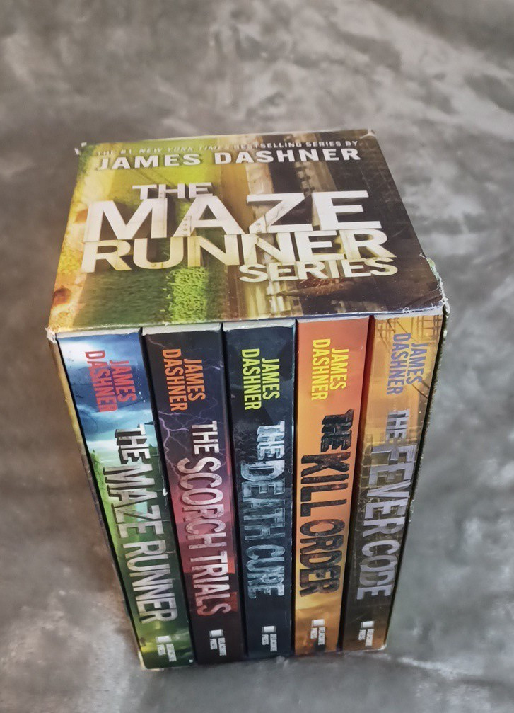 Maze Runner Series Complete Collection 5 Book Paperback Box Set by James Dashner