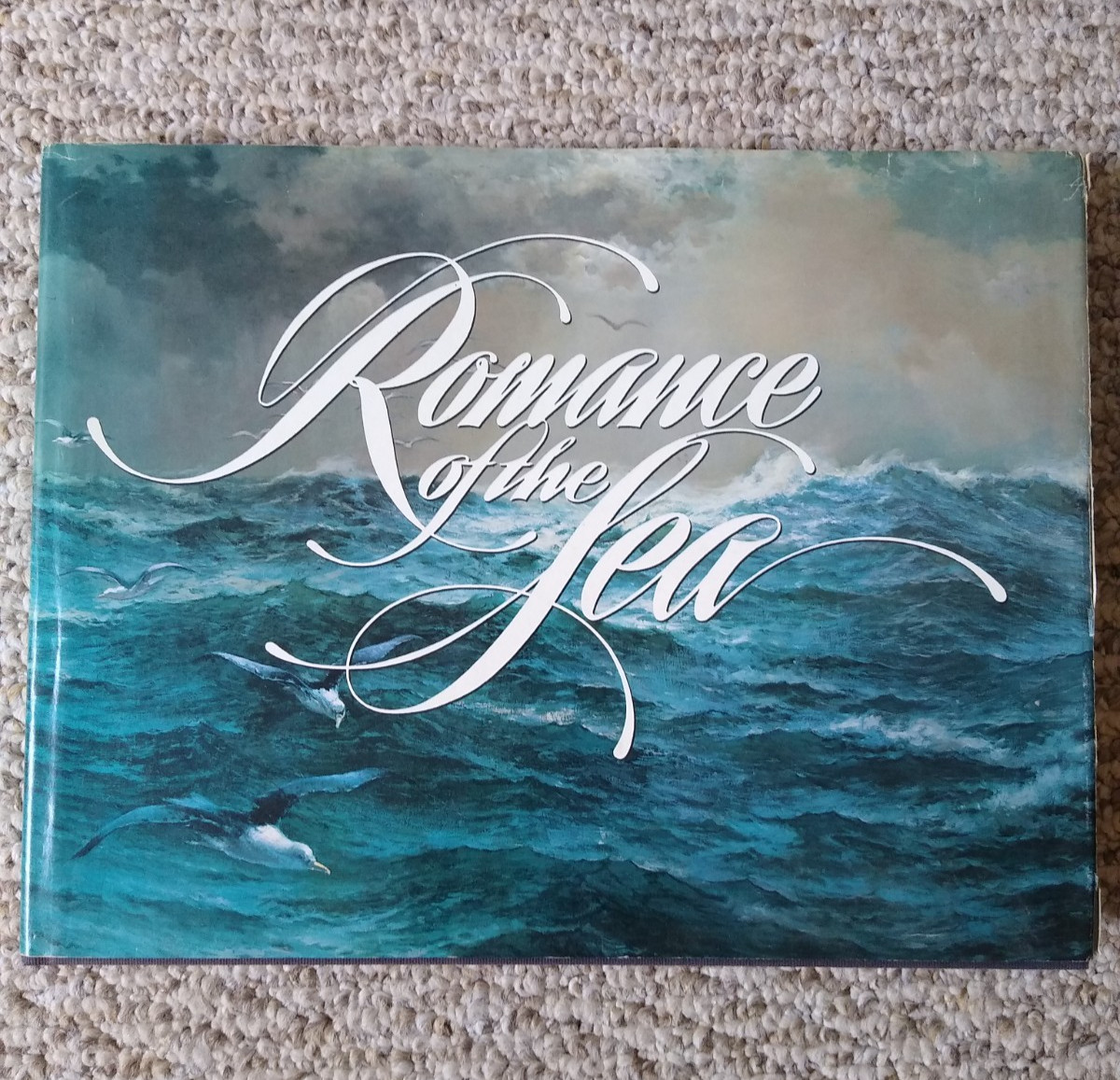 Romance of the Sea Book Vintage Boats Ships Maritime Photography History Vintage