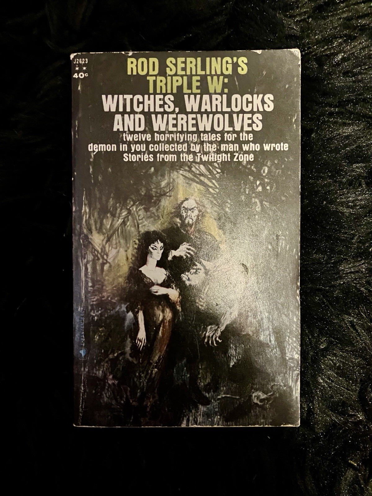 F2 Rod Serling Triple W: Witches Warlocks Werewolves Paperback Bantam 1963