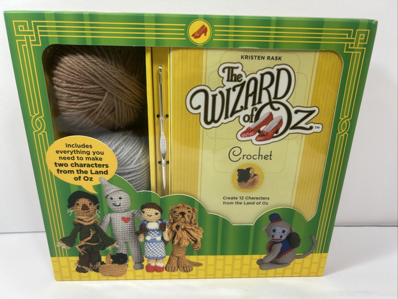 Wizard of Oz Crochet by Kristen Rask | Makes 12 Characters | Paperback / Kit