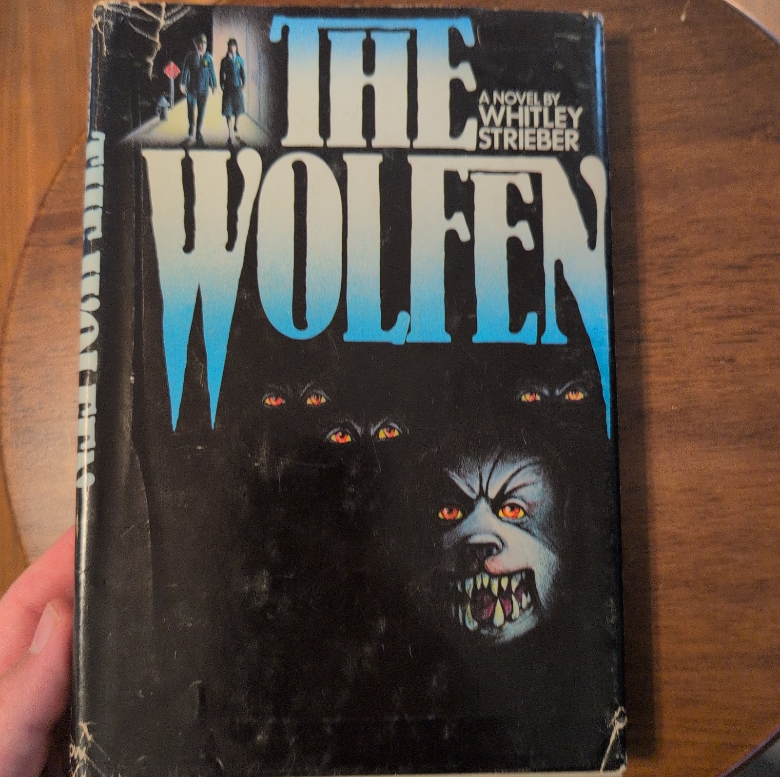 The Wolfen, Whitley Strieber 1978 Morrow HC DJ Book Club BCE Horror, Werewolves