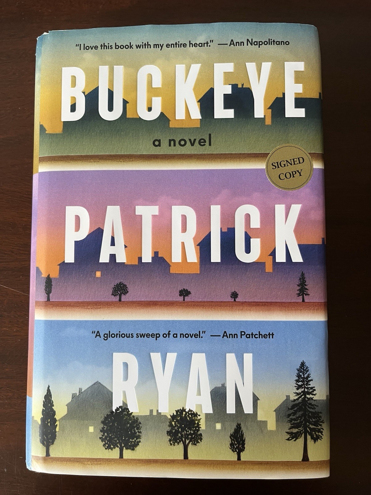 BUCKEYE BY PATRICK RYAN ~ HARDCOVER ~ FIRST EDITION ~ SIGNED!