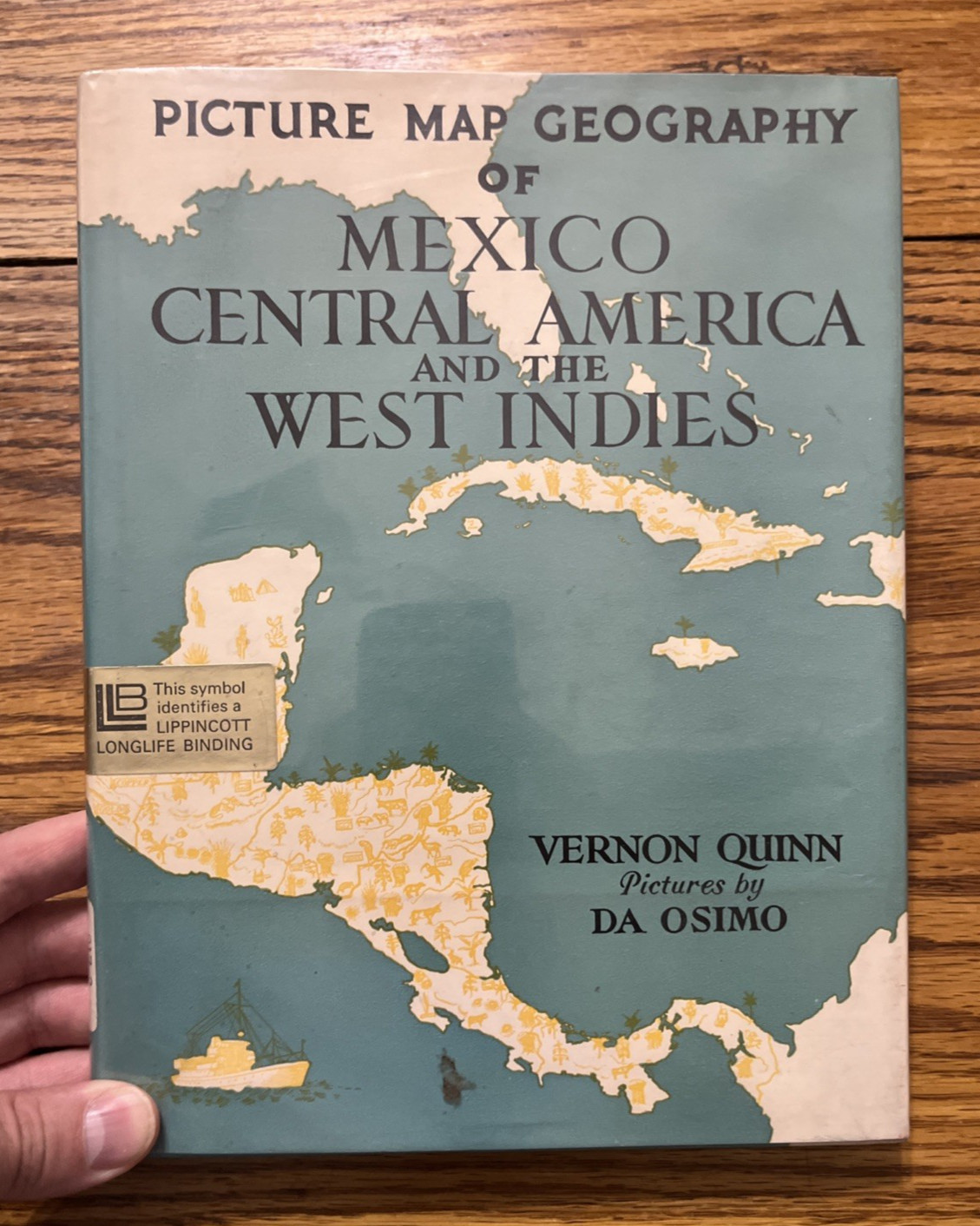 Picture Map Geography Mexico, Central America and the West Indies, Vernon Quinn
