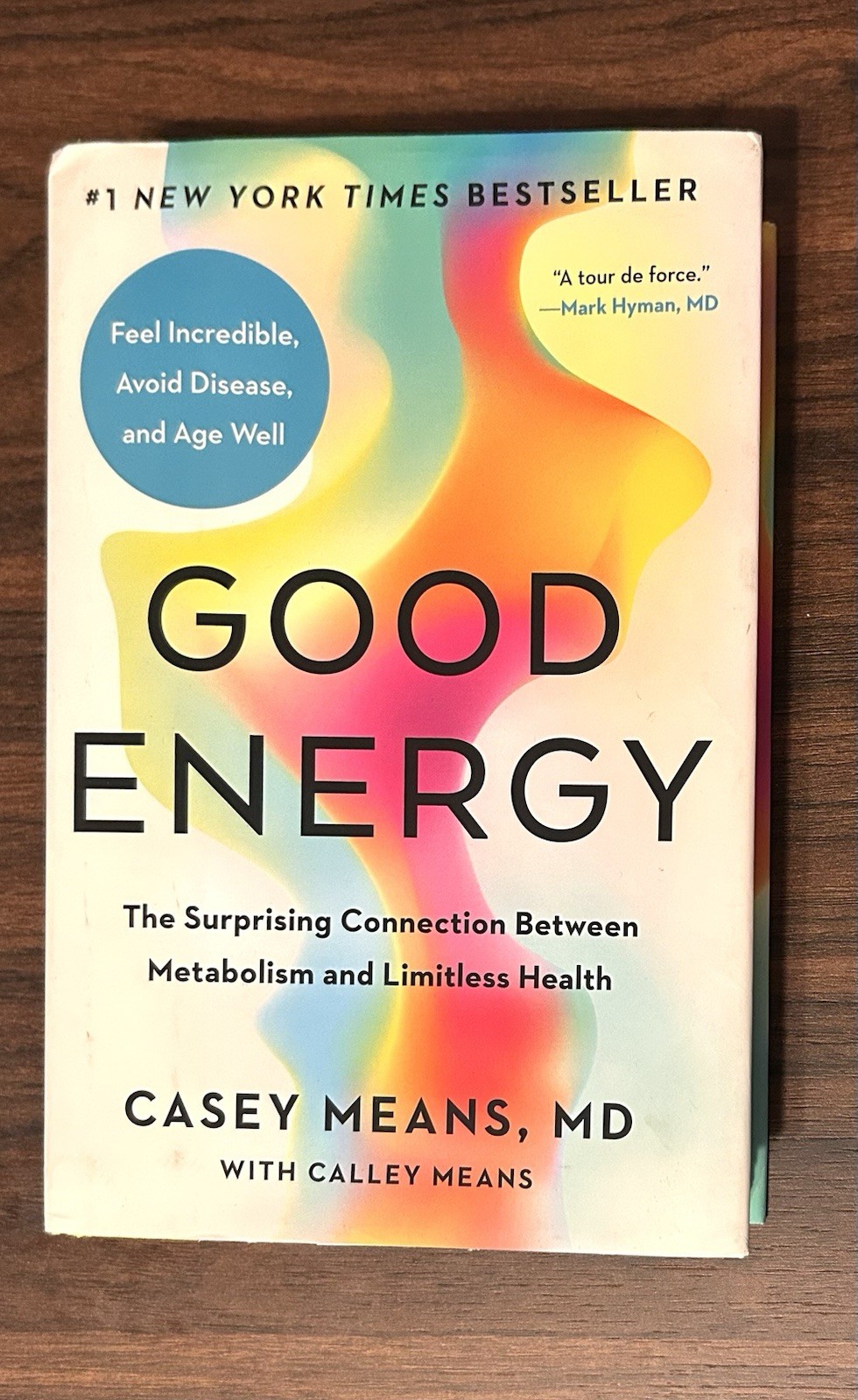 Good Energy by Dr. Casey Means NEW Paperback