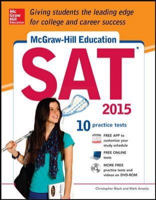McGraw-Hill Education SAT with DVD-ROM, 2015 Edition