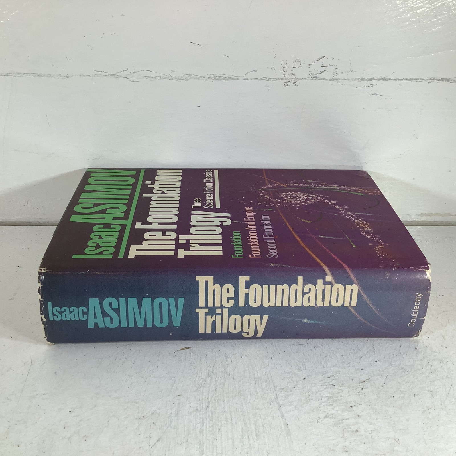 The Foundation Trilogy Isaac Asimov Doubleday Book Club Edition 1970s HC DJ VG