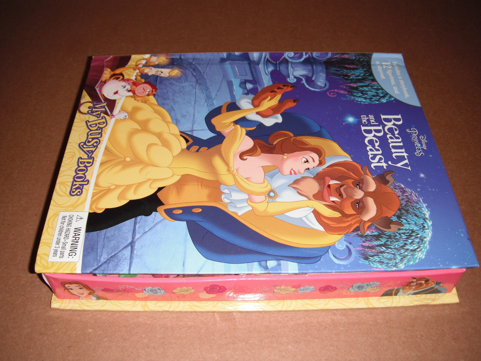 My Busy Books – Disney Princess Beauty and the Beast 12 Figurines and a Playmat