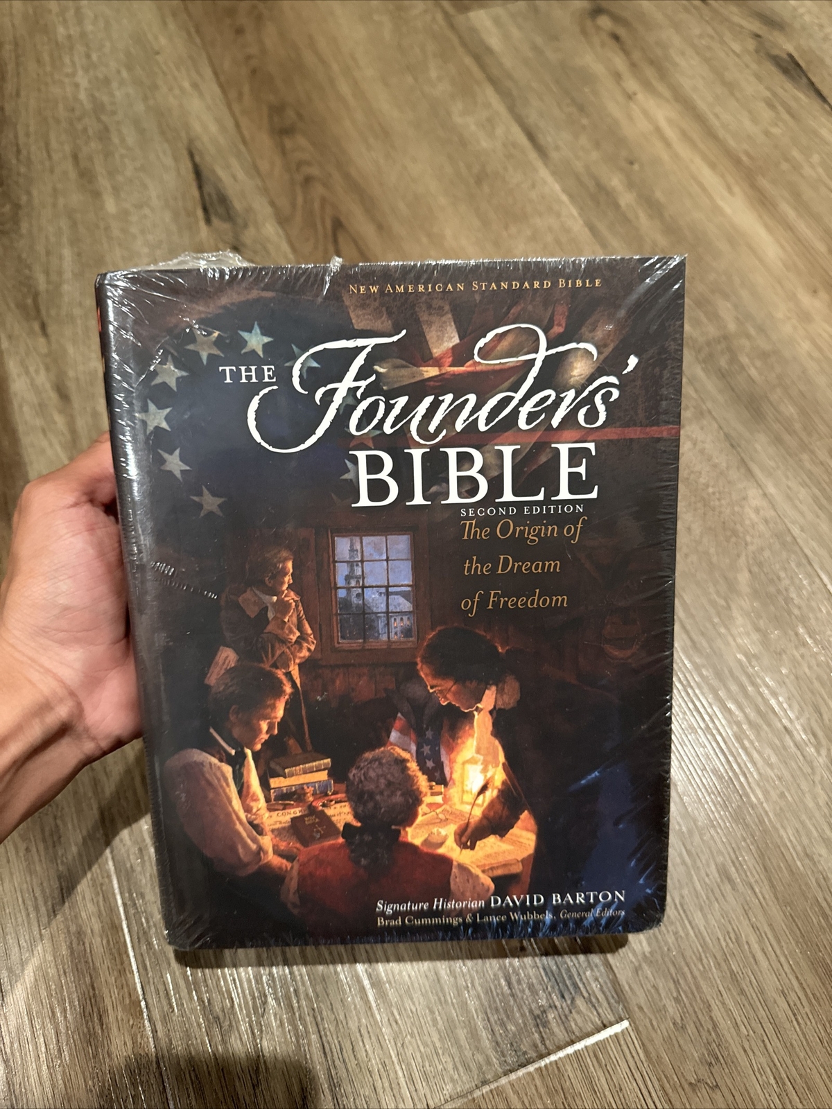 THE FOUNDERS’ BIBLE (NASB) By David Barton – Hardcover **BRAND NEW**