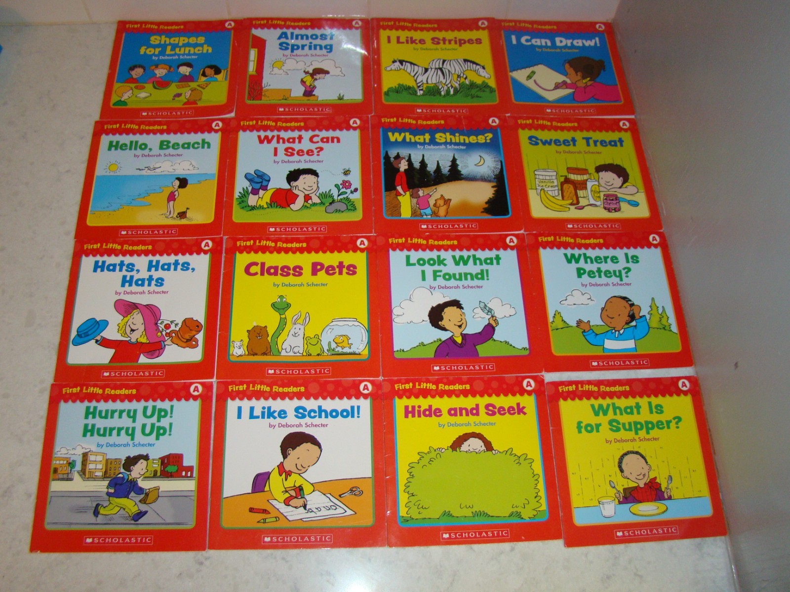 Lot 41 Scholastic Little Leveled Readers Level A, B Books Kindergarten, 1st