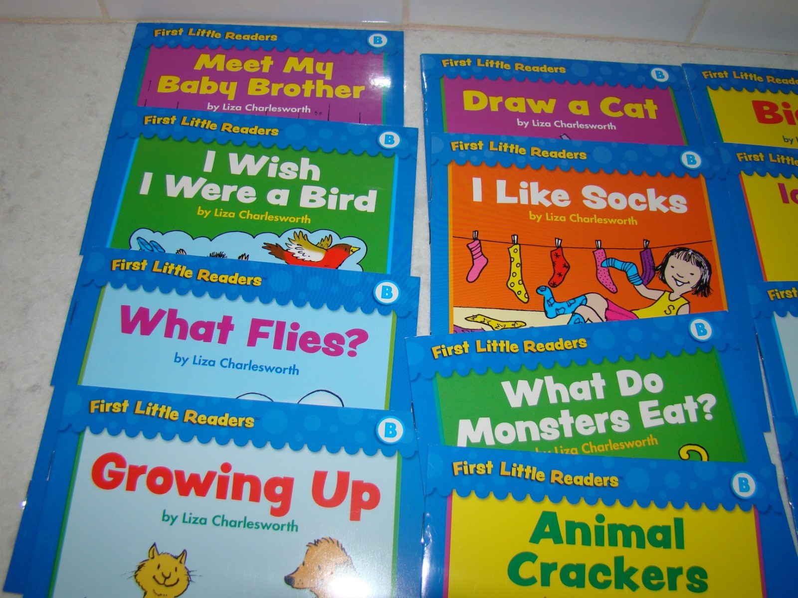 Lot 41 Scholastic Little Leveled Readers Level A, B Books Kindergarten, 1st