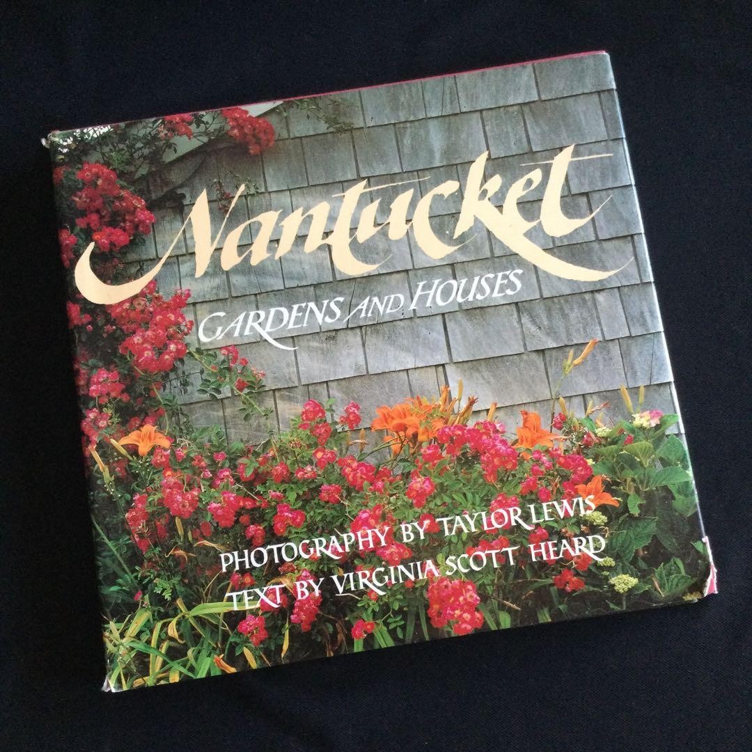 Nantucket Island Gardens & Interiors Photo Book, 230 Pages, Vintage Condition