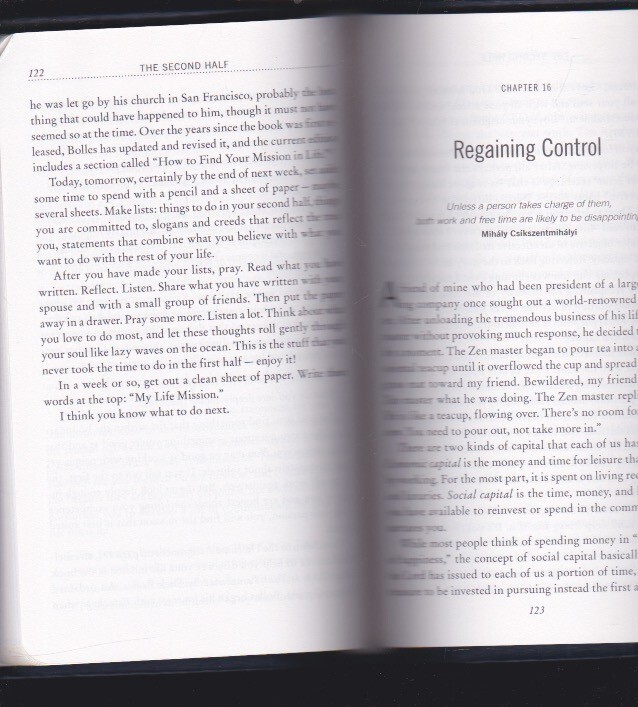 Halftime Navy Top Grain — Moving from Success to Significance Leather Bound LN