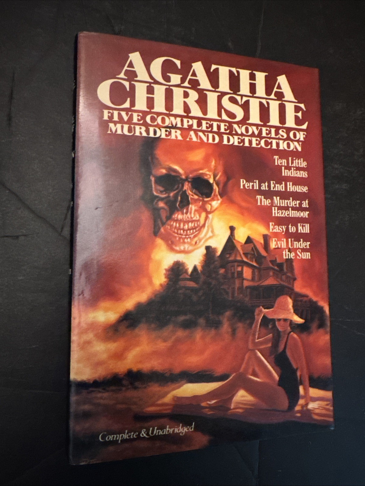 Five Complete Novels of Murder and Detection by Agatha Christie 1986 Hardcover