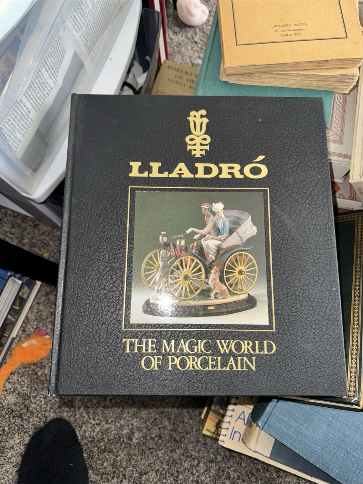 lladro el mundo magico de la porcelana Libro Ilustrado 1988 Guía Spanish Fotos