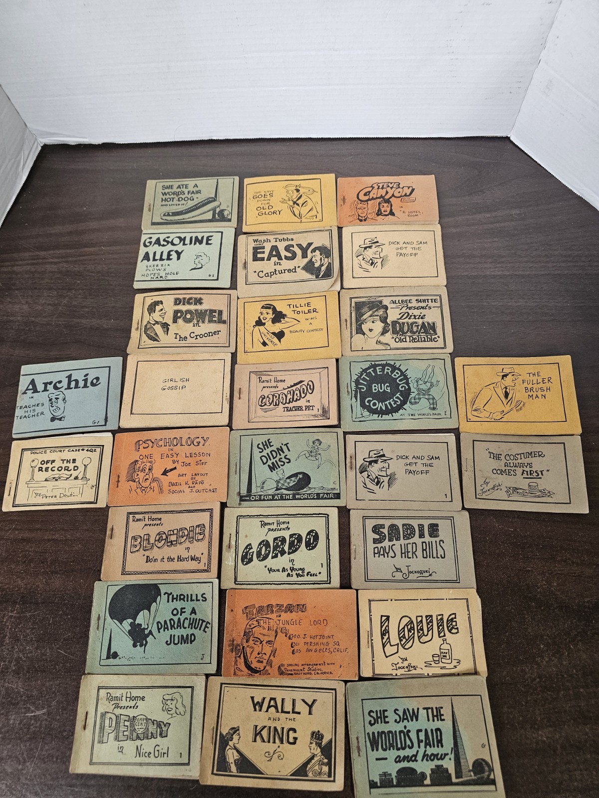 28 tijuana bibles, original, all in good condition 1930-1940’s, very rare