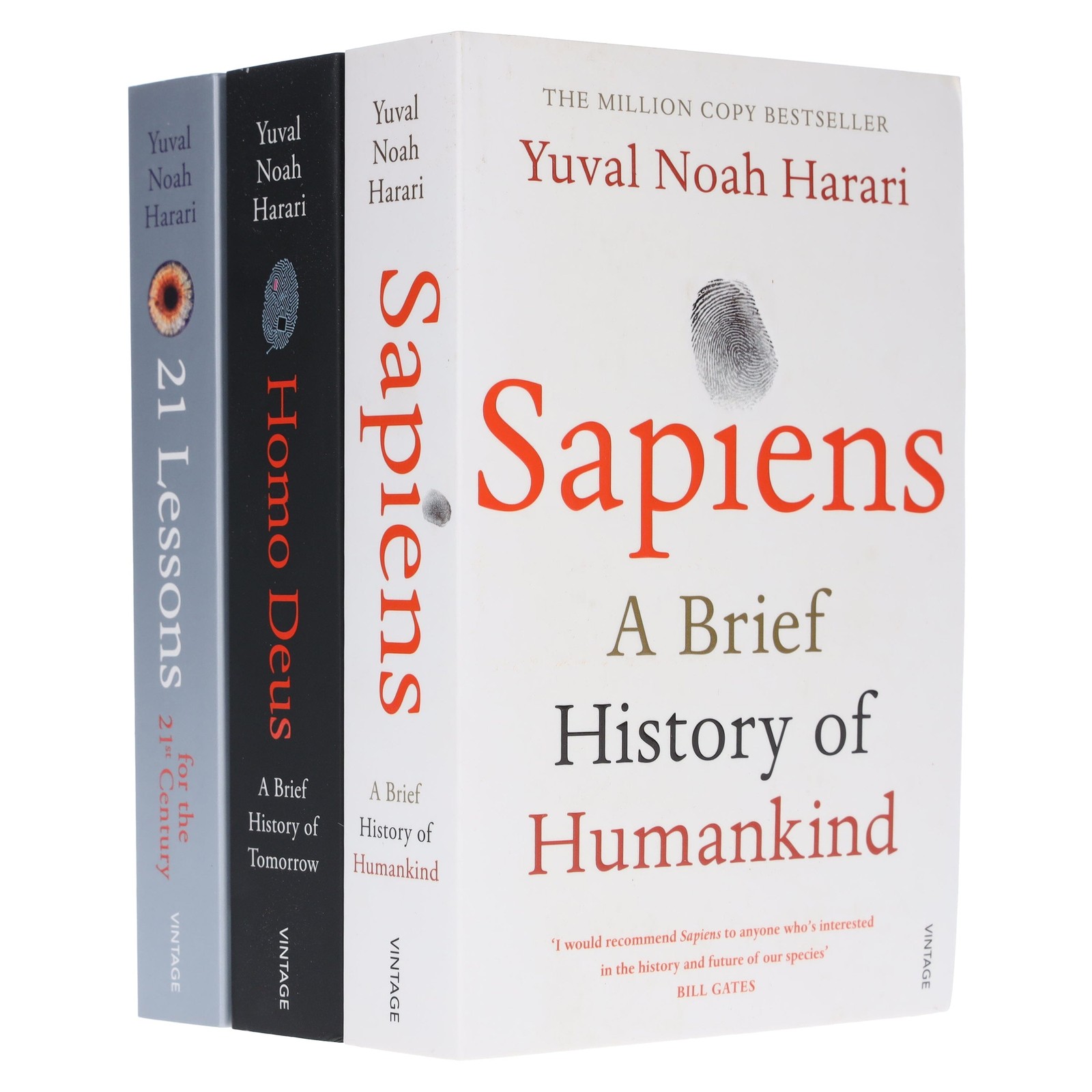 Yuval Noah Harari 3 Books Set Collection – Non-Fiction – Paperback