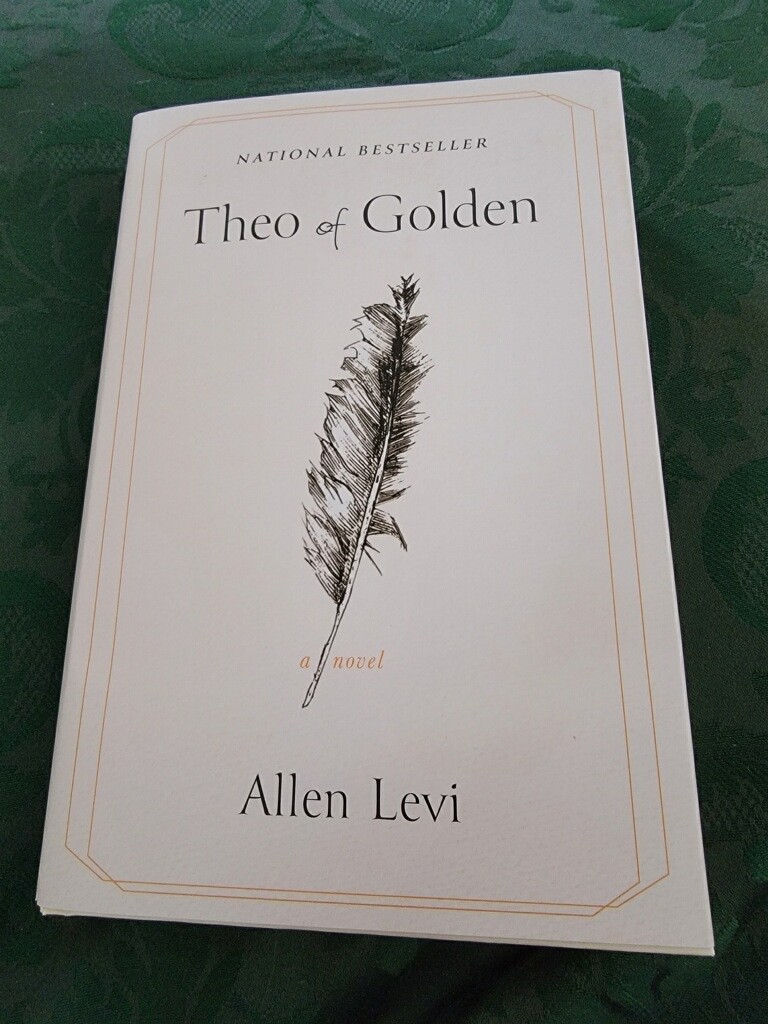 Theo of Golden By Allen Levi SIGNED HARDCOVER