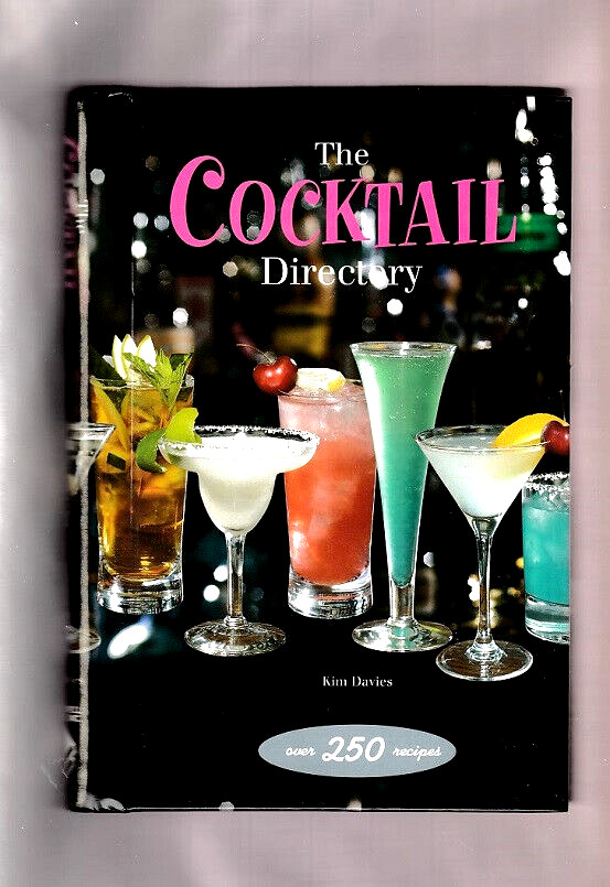 THE COCKTAIL DIRECTORY COOKBOOK-DRINKS-MIXOLOGY-MARTINI-SINGAPORE SLING-DAIQUIRI