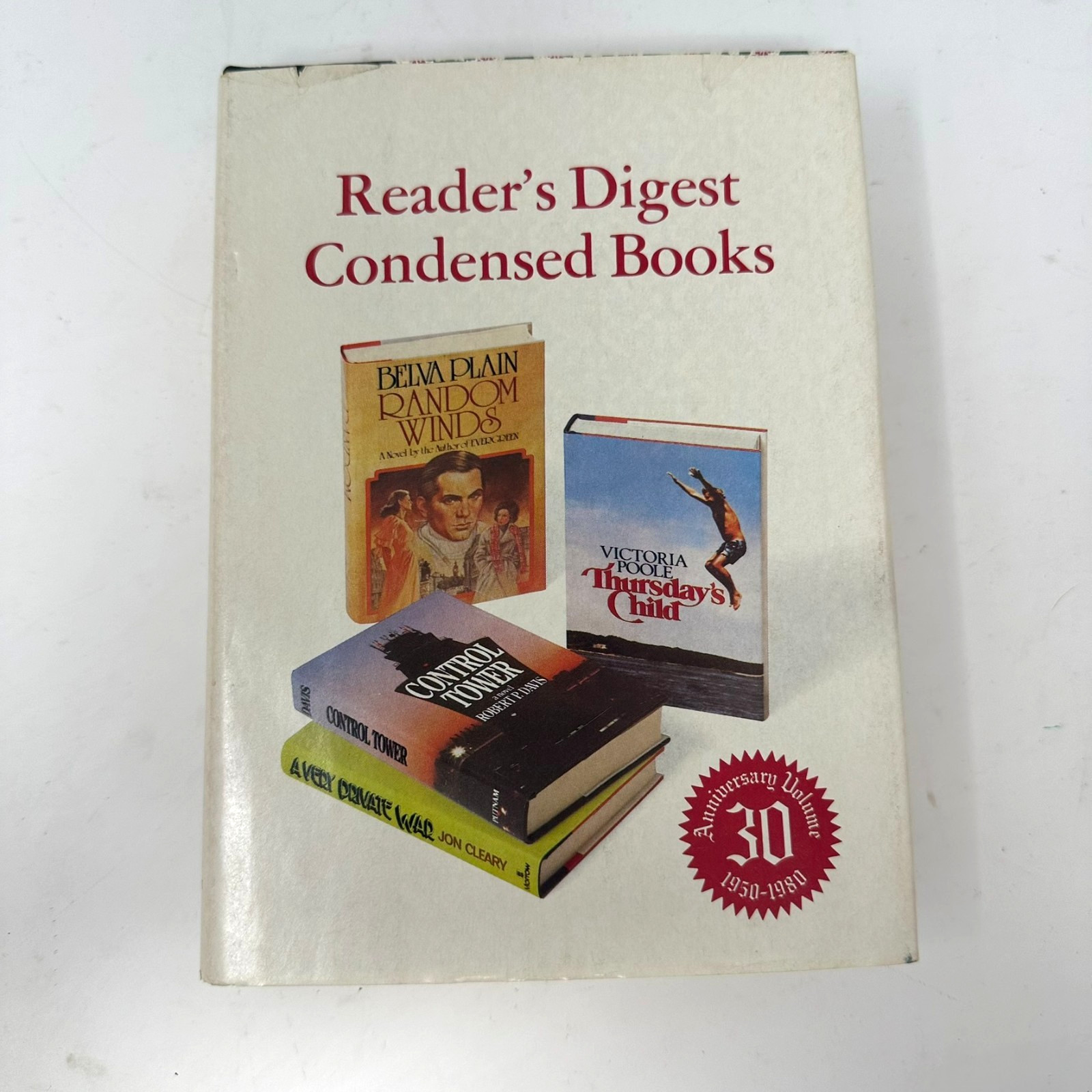 1980 Reader’s Digest Condensed Books | Complete With Dust Jackets | Vol. 1-5