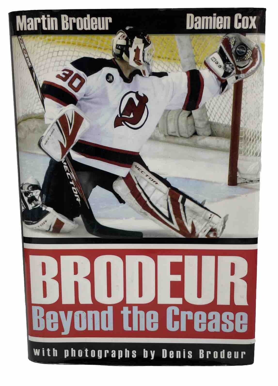 Brodeur Beyond The Crease 🇨🇦 [Signed Hardcover] Damien Cox – Wiley Publishing
