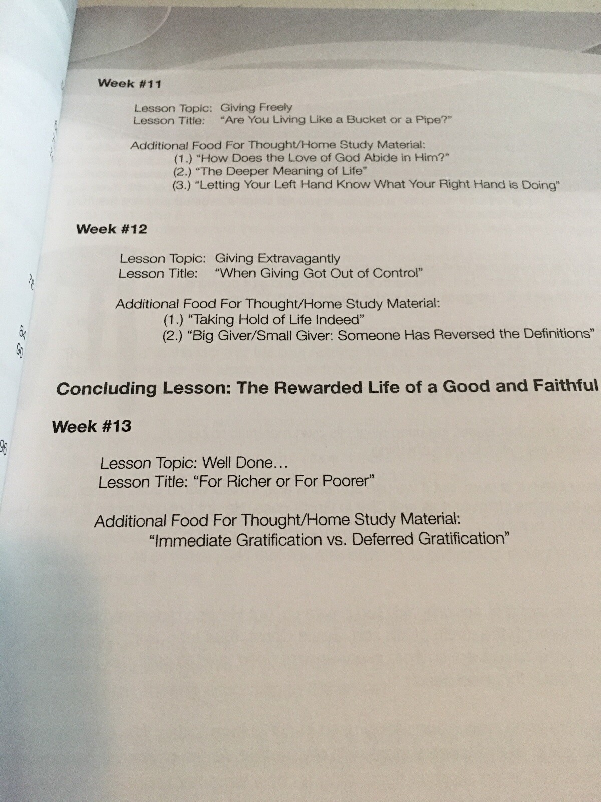 Who’s in Charge Here? 13 Week life Stewardship Study. Study Guide. 172 Pages.