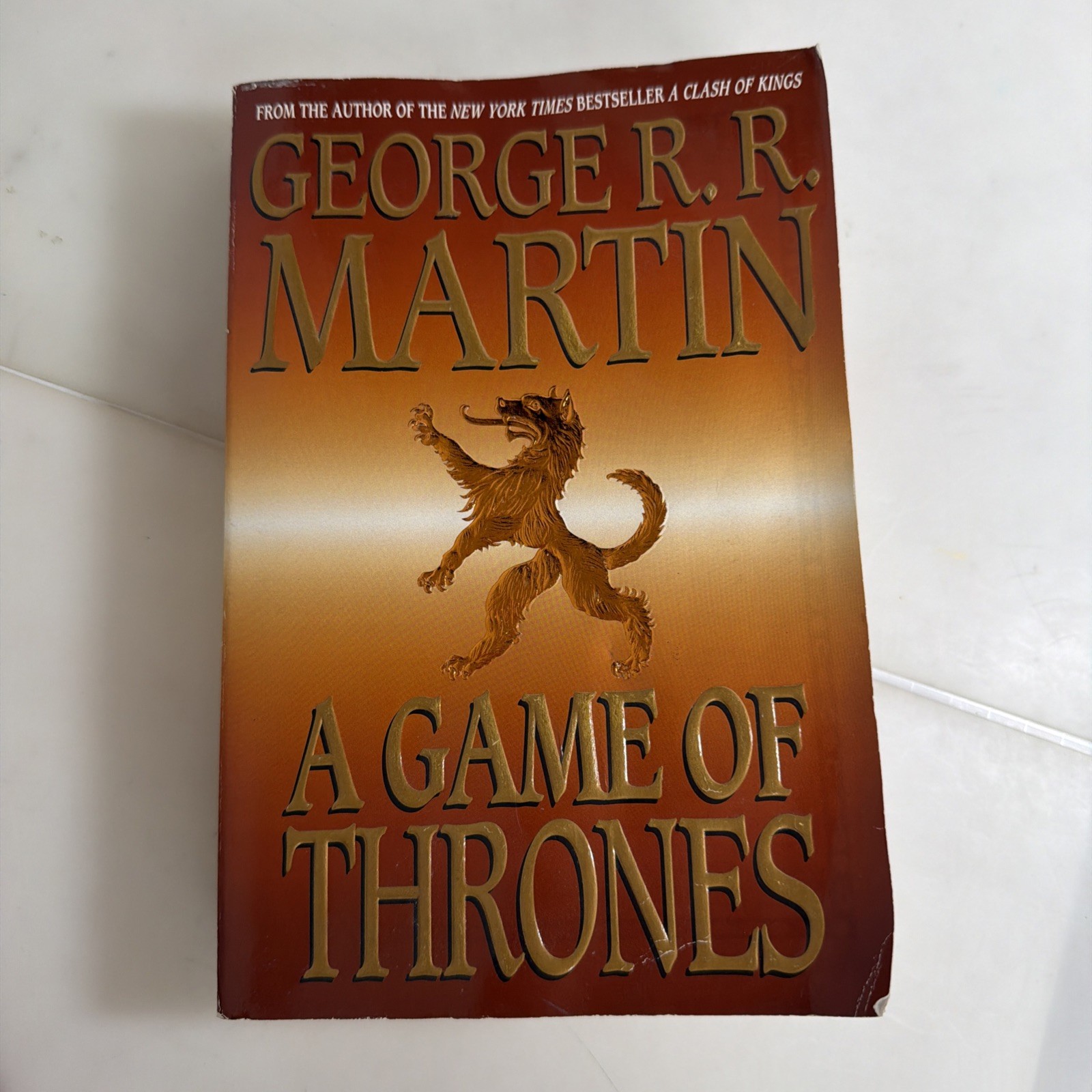 A GAME OF THRONES by George R R Martin Bantam 2005 Reissue Edition 4th Print