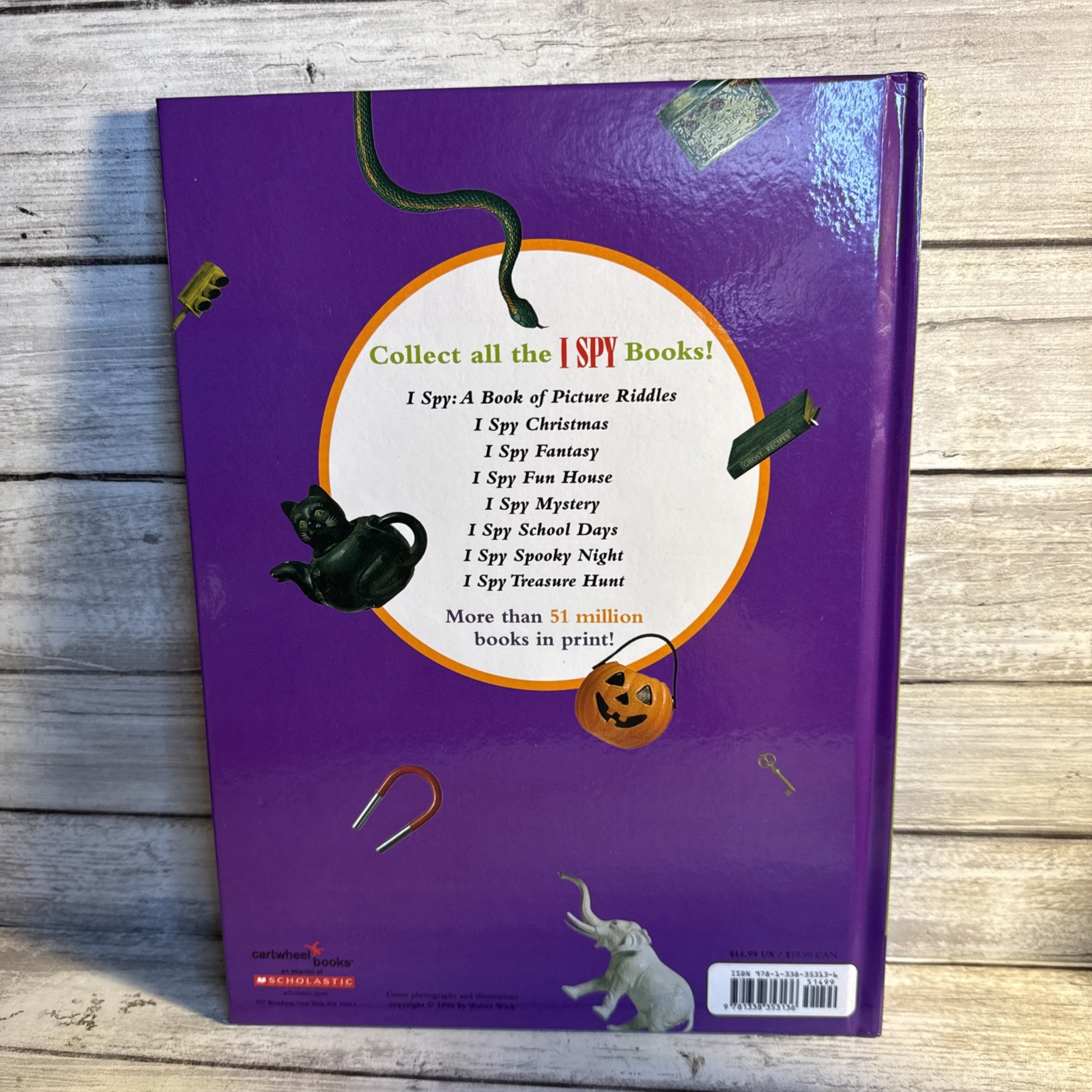 New! I Spy Spooky Night A Book of Picture Riddles (Hardback or Cased Book)
