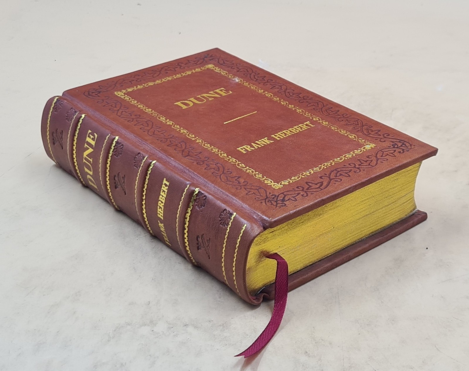 Dune By Frank Herbert [Premium Leather Bound]