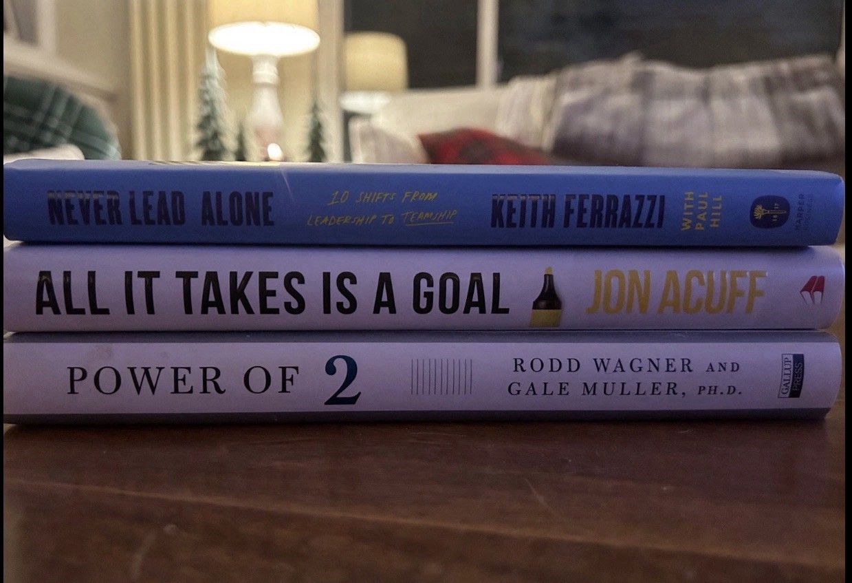 Leadership Book Collection Lot of 3 Hardcover Books