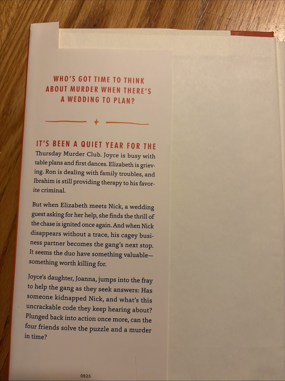 The Impossible Fortune by Richard Osman Hardcover First Edition 2025
