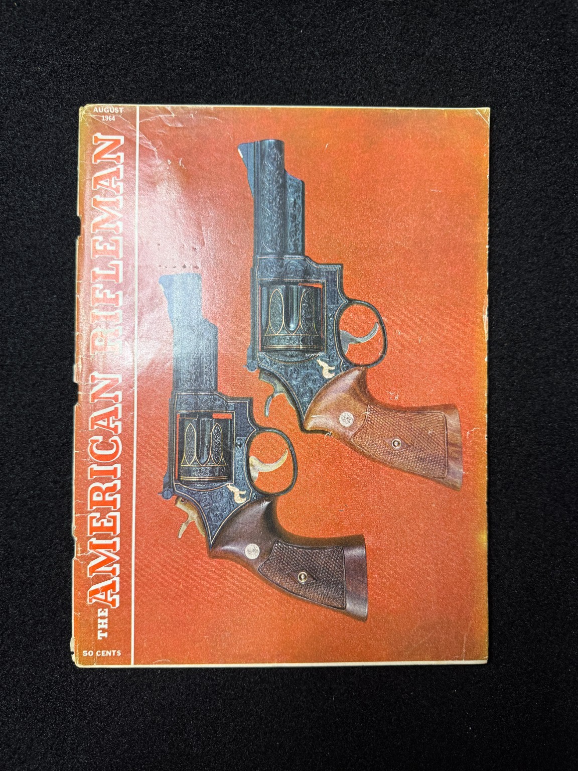 The American Rifleman August 1964 NRA Magazine Vintage Firearms Hunting Gun