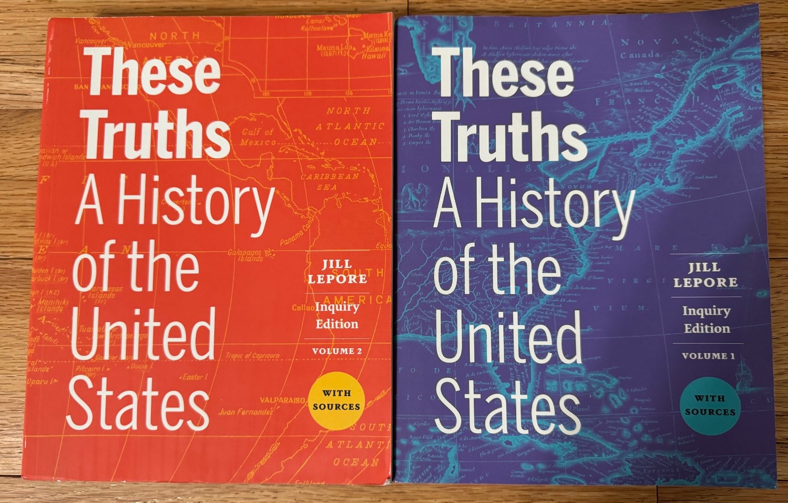 These Truths: A History of the United States Vols. 1 & 2 – PB by Lepore, Jill