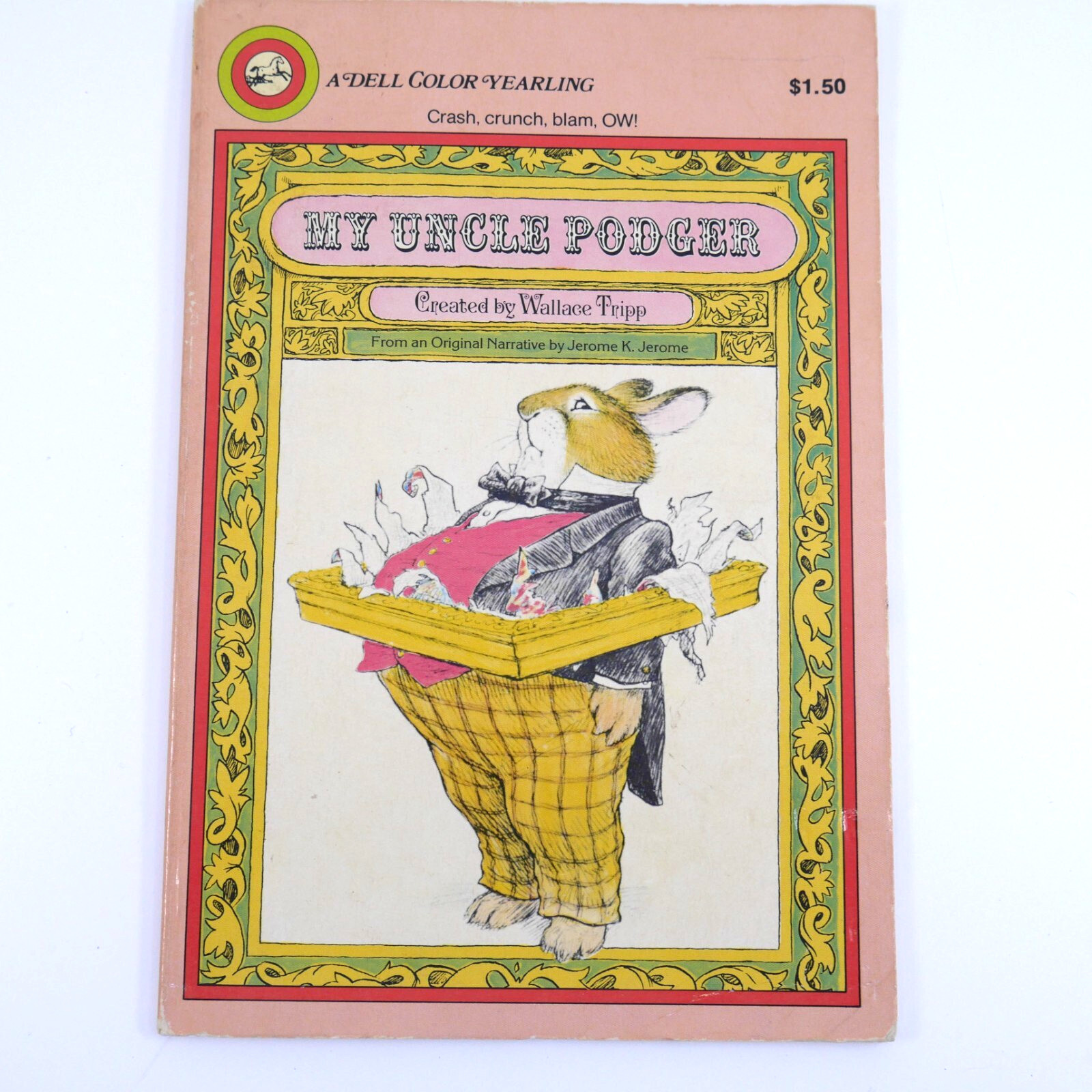 Vintage Uncle Podger kids book paperback Wallace Tripp Jerome Jerome