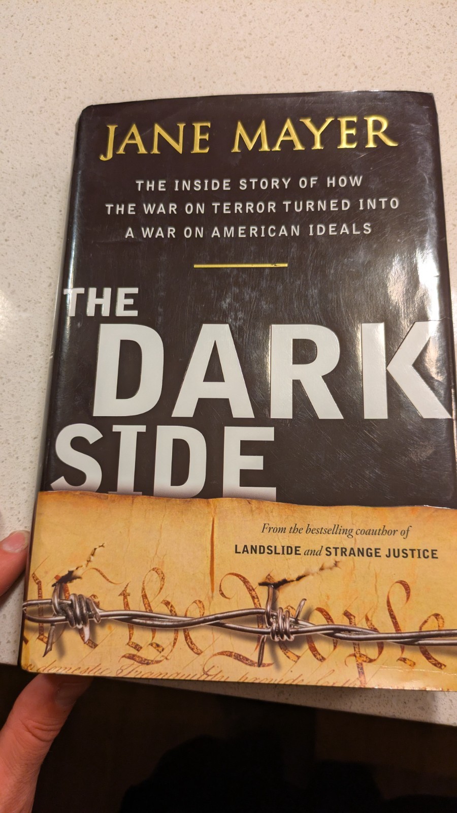 The Dark Side: War on Terror Politics ⚔️🗽 Jane Mayer 1st Ed/1st Print Hardcover