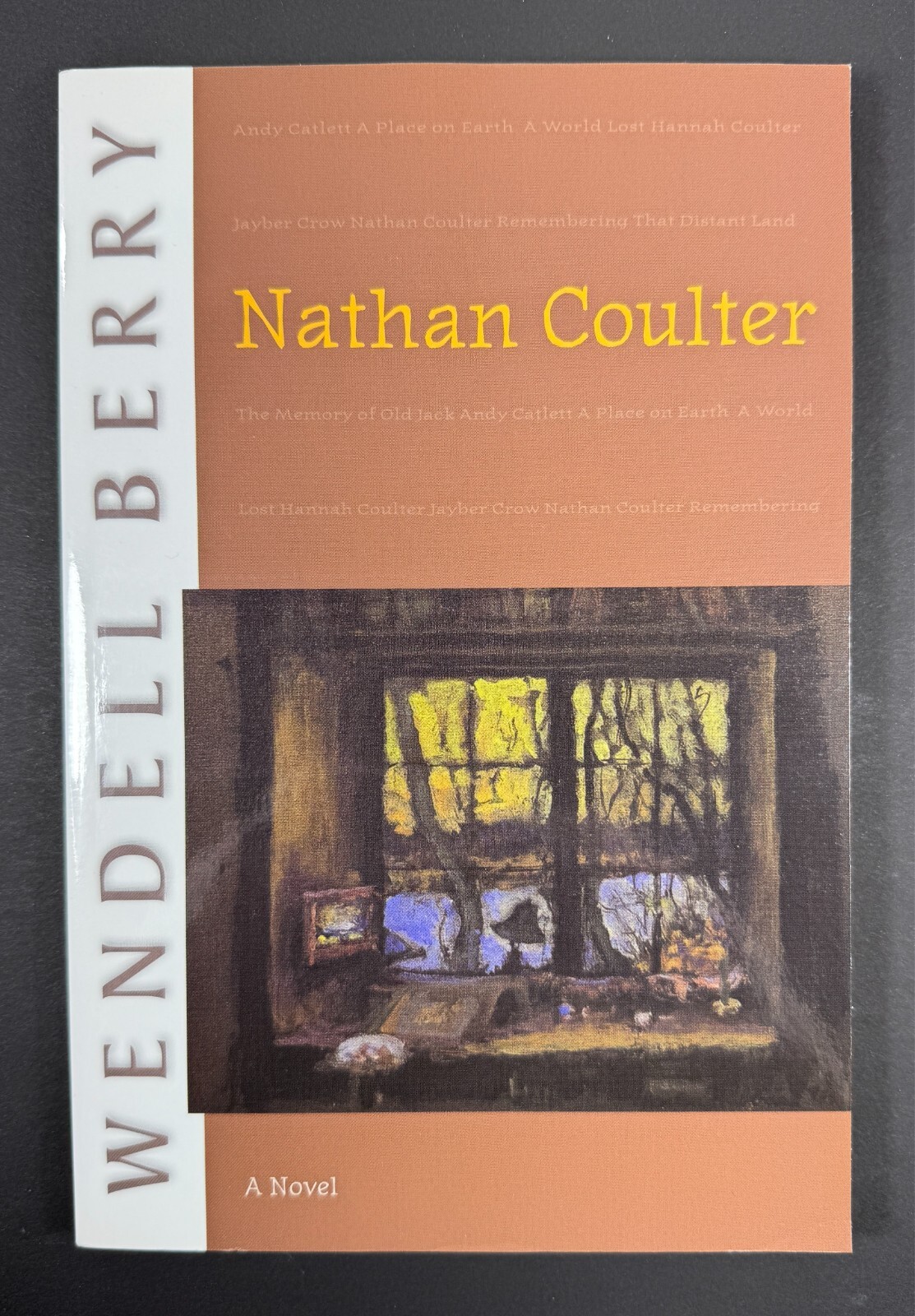 NATHAN COULTER by Wendell Berry 2008 SIGNED Counterpoint Press Paperback Good