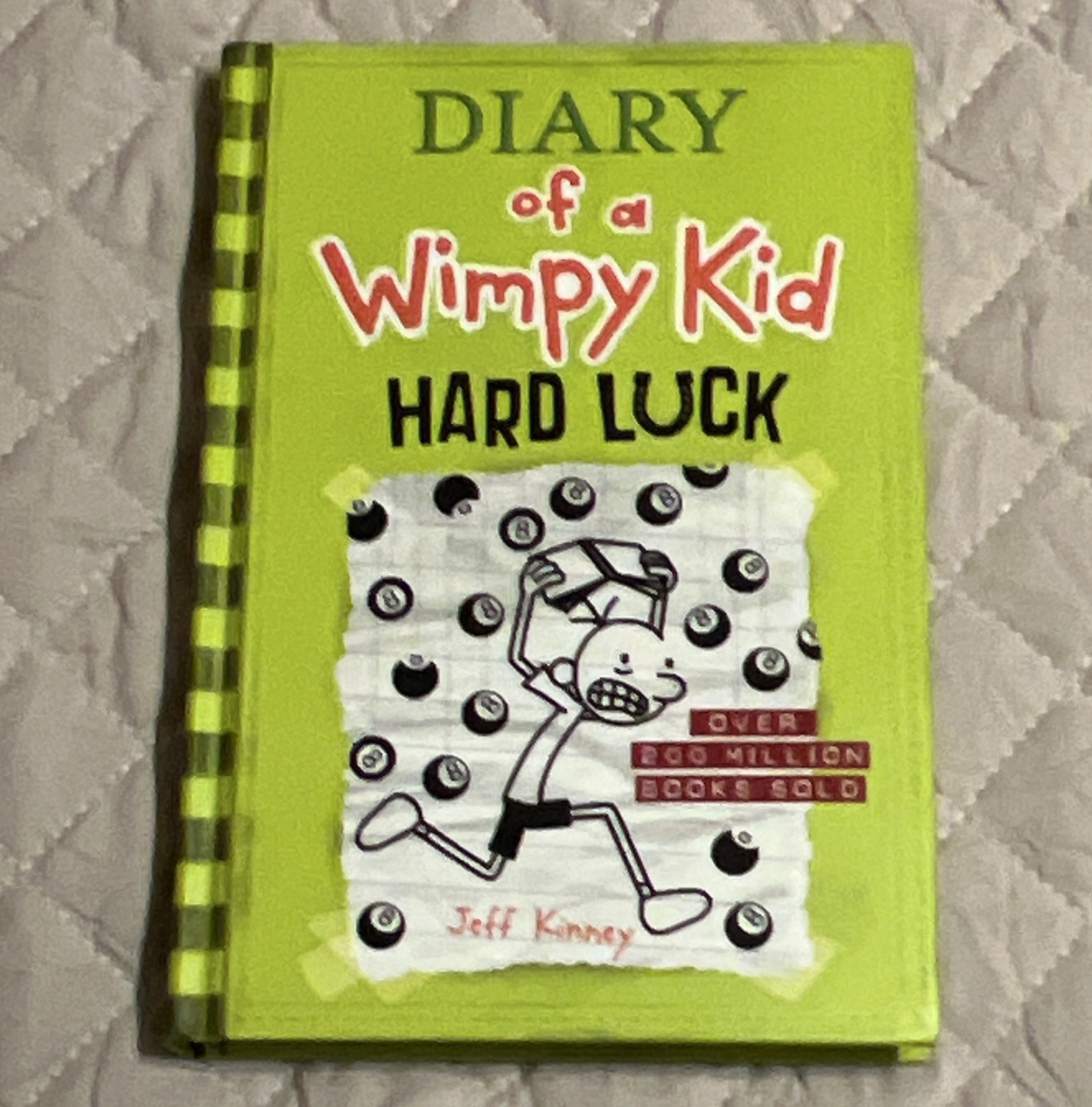 Diary of a Wimpy Kid: Hard Luck Hardcover Illustrated Jeff Kinney Ages 9-12