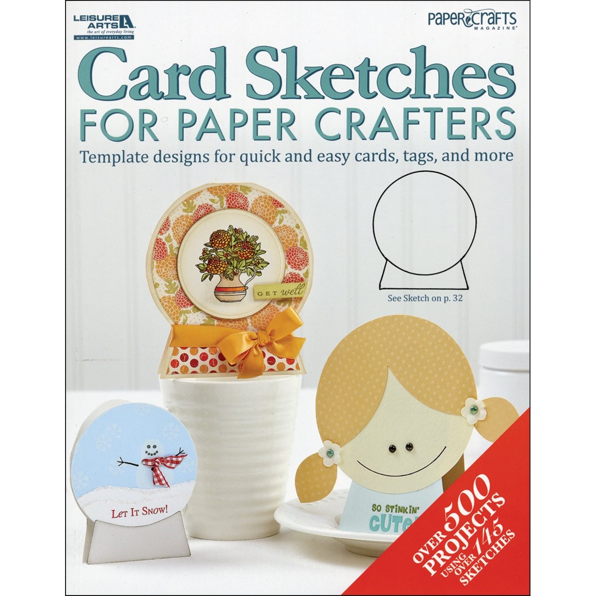 Leisure Arts Card Sketches for Paper Crafters Book