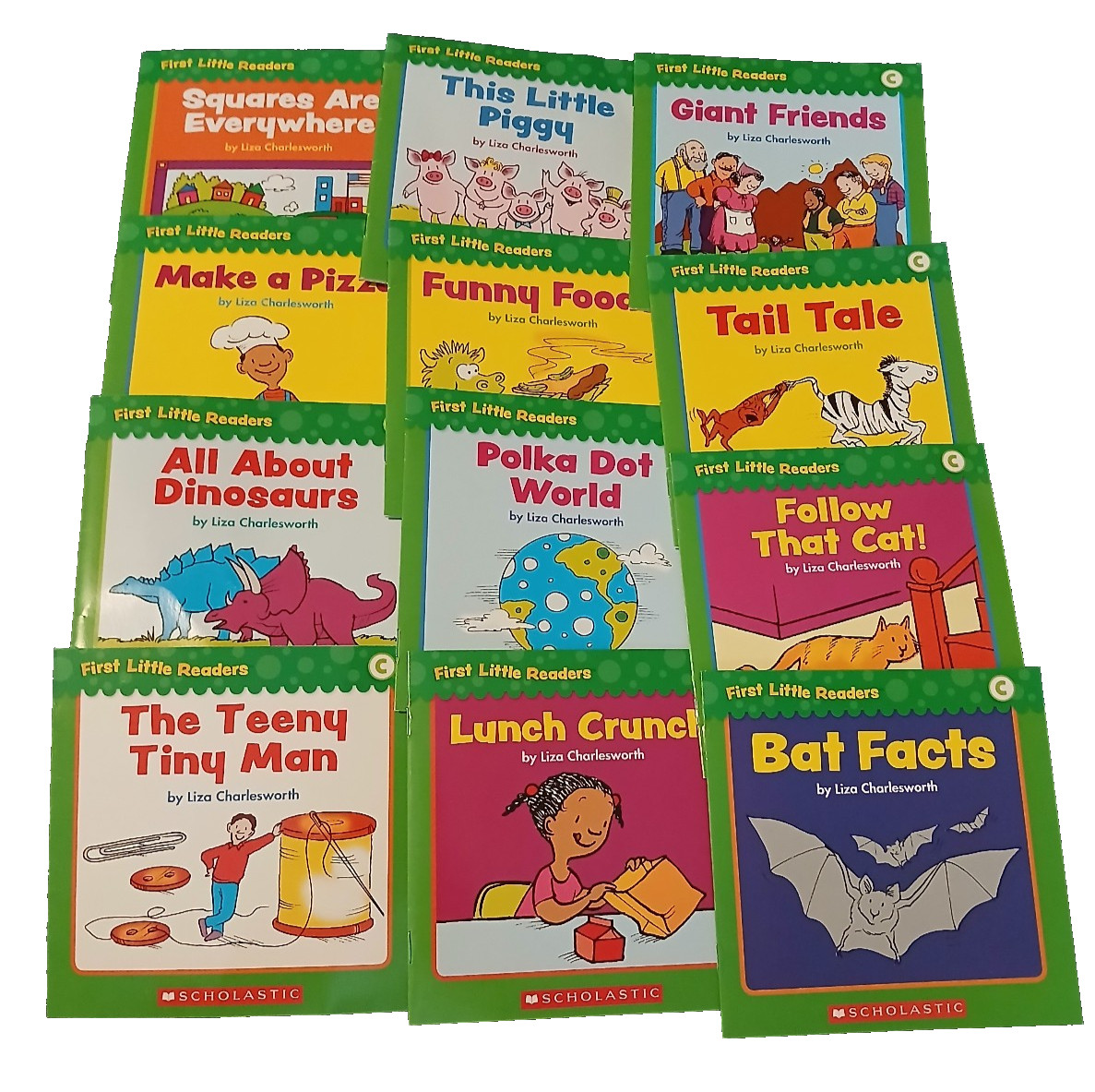Scholastic First Little Readers Children’s Books Level C Kids Reading Lot of 19