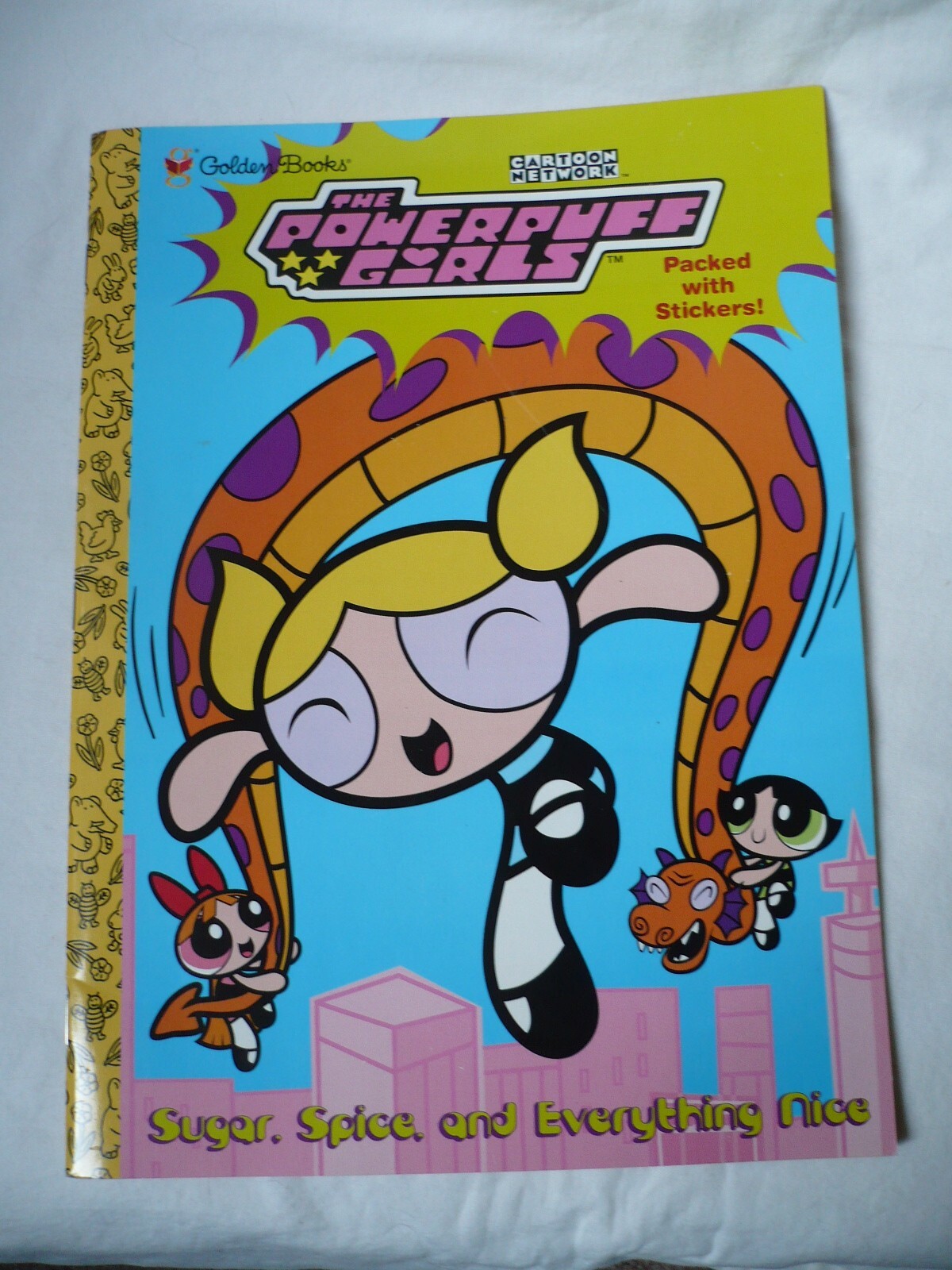 The Powerpuff Girls Coloring Book, 2000 Sugar, Spice & Everything Nice, 16 Pages